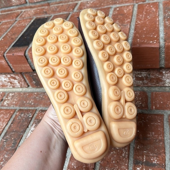 Women's Slip-Ons Comfort Twee Shoes Square Toe Casual Leather Loafer Size 40.5 - Picture 6 of 7